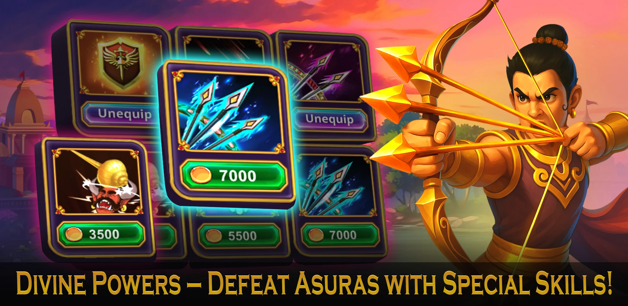 Ramayana Archery: Epic War screenshot